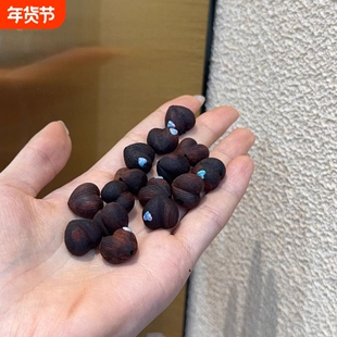 降真香拉丝屁桃diy配件编织材料手绳项链文玩佛珠挂件手串配饰品