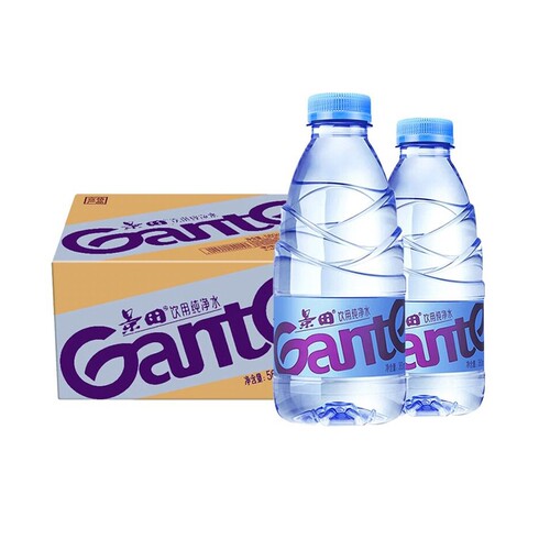 景田纯净水360ml*24瓶整箱多规格可选