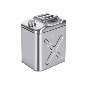 加厚304不锈钢汽油加油桶桶油桶10升20升30升柴油桶汽油专用桶