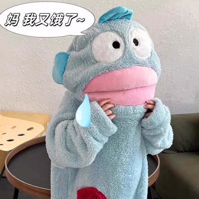 小丑鱼睡衣连体儿童秋冬季