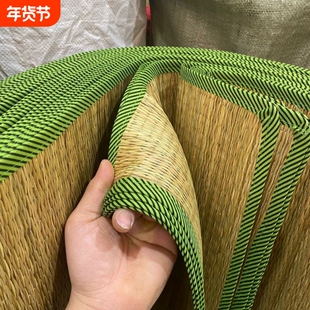 学生宿舍老式夏季草席天然1.5m加厚1.2m家用单人直筒0.8米宽草席