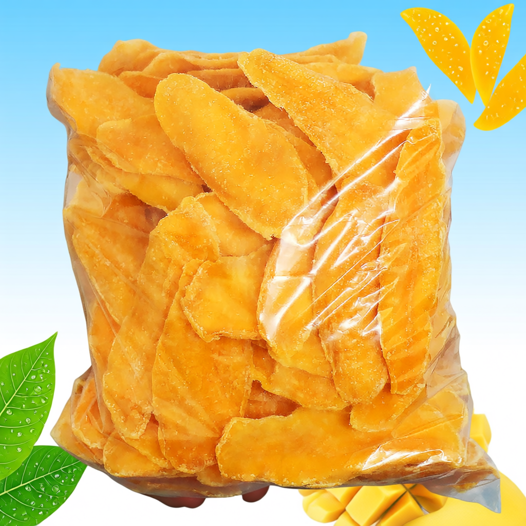 芒果果干特产散装烘焙专用大片厚切休闲零食蜜饯新鲜