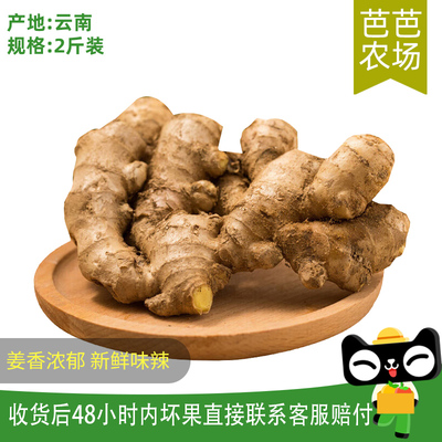 【芭芭农场兑换】小黄姜2斤单果50g+