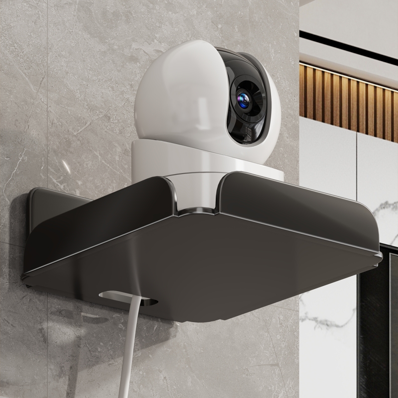 摄像头置物架监控支架壁挂免打孔