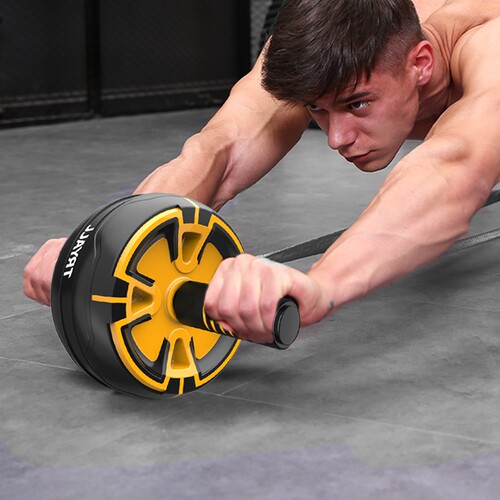 健腹轮腹肌速成家用健身器材