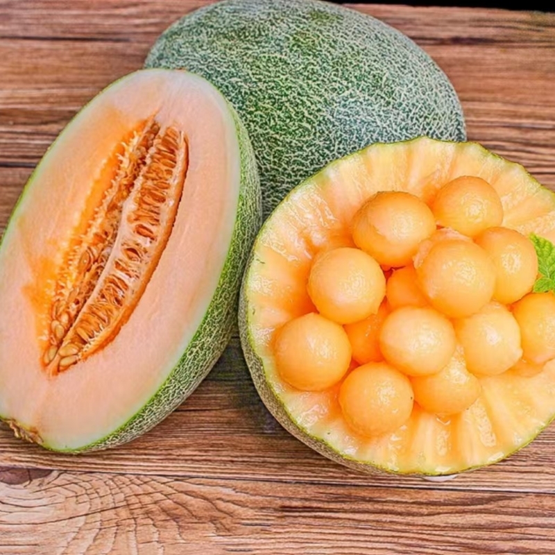 正宗脆甜哈密瓜新鲜水果当季整箱脆甜小香瓜网纹蜜瓜包邮