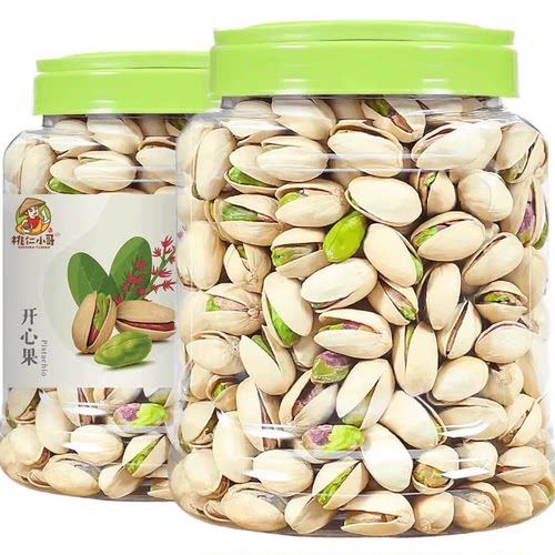 大开口开心果罐装2025新货坚果零食颗粒干果散装批发250g盐焗健康