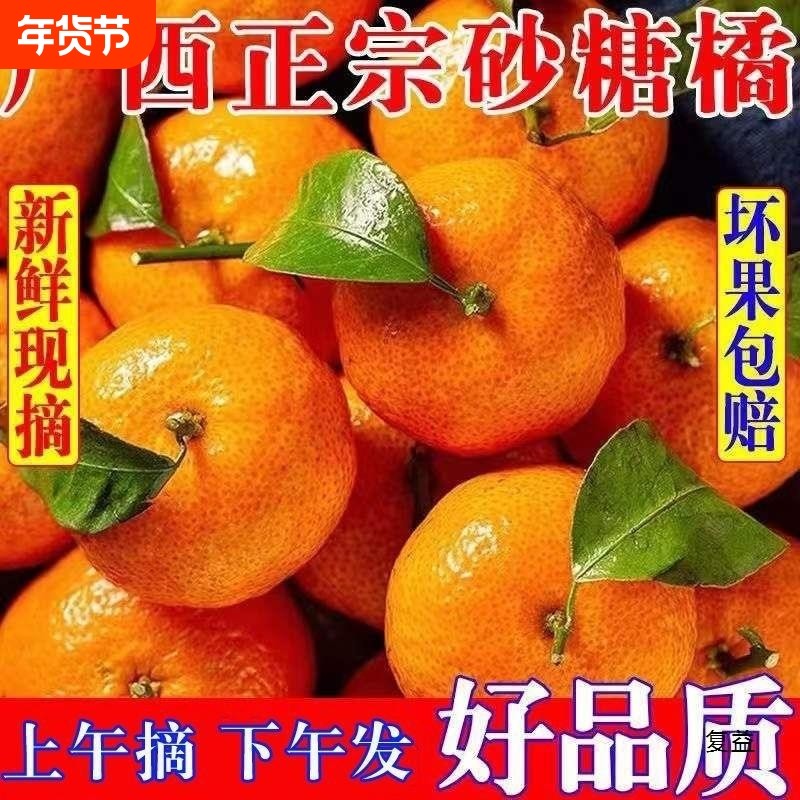 广西砂糖橘新鲜水果沙糖桔小橘子孕妇水果超甜桔子当季蜜橘,水产肉类/新鲜蔬果/熟食,桔子,淘宝优惠券,粉丝福利购,淘宝优惠卷