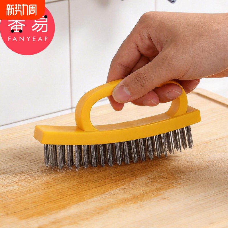 钢丝刷/厨房A1vl001-厨房钢丝清洁刷油烟机煤气灶烧烤网清洁