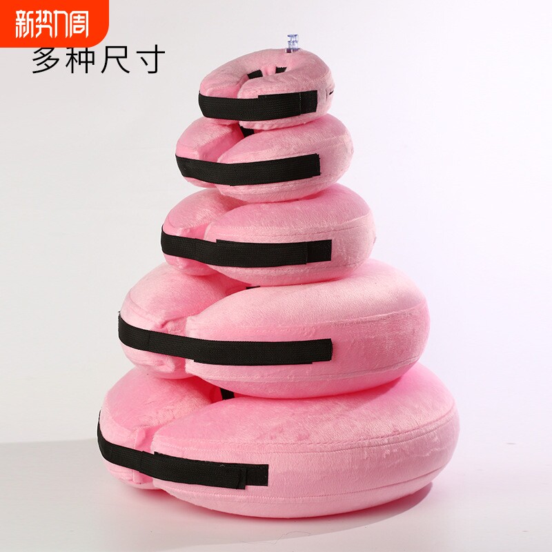 伊丽莎白圈狗脖圈宠物充气脖圈防咬美容防舔PVC猫脖圈亚马逊爆款