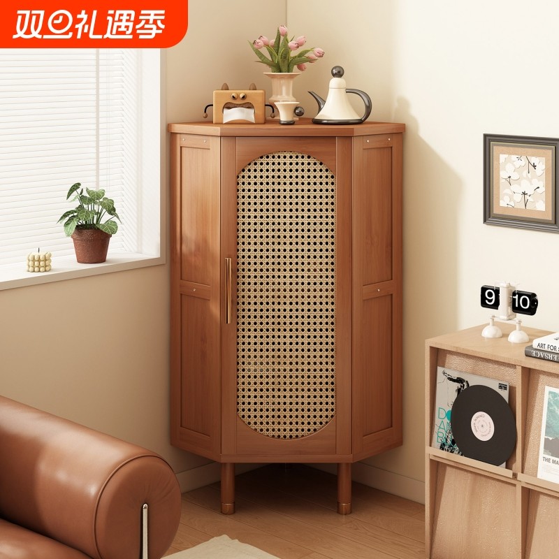 角柜转角柜客厅卧室拐角柜墙角柜储物柜收纳柜置物架三角形餐边柜