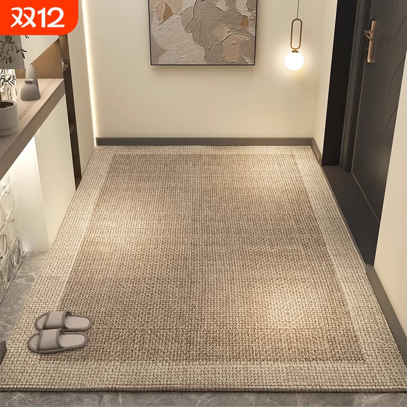 地垫入户门进门地毯门口门垫防滑客厅入户高级玄关脚垫可裁剪剑麻