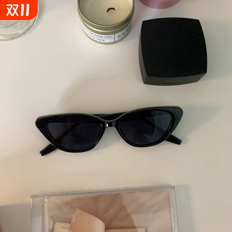 欧美墨镜猫眼防晒高级女