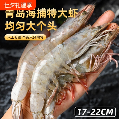 大虾鲜活冷冻海虾南美白虾基围虾