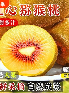 四川蒲江红心猕猴桃时令奇异果