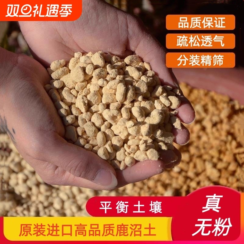 日本进口硬质鹿沼土颗粒铺面介质拌土颗粒多肉杜鹃兰酸性花营养土