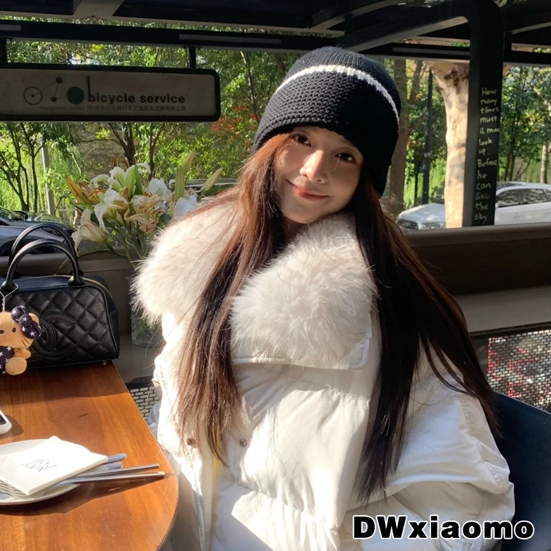 巨出片现货超有型！圆顶套头针织毛线帽羊毛菠萝冷帽女保暖针织帽