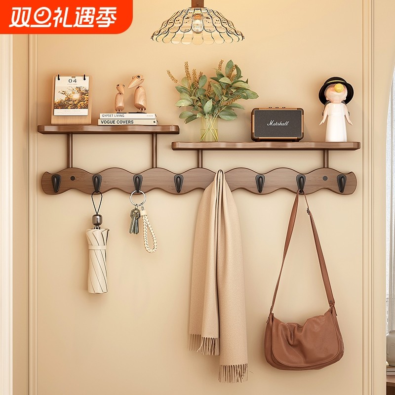 挂衣架多功能免打孔衣帽架