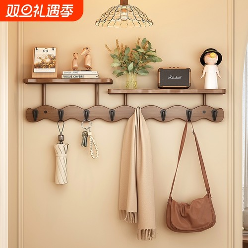 挂衣架多功能免打孔衣帽架
