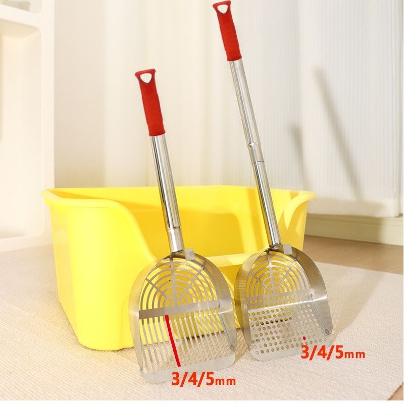 伸缩长柄金属猫砂铲便捷清洁器高效拾便一步到位