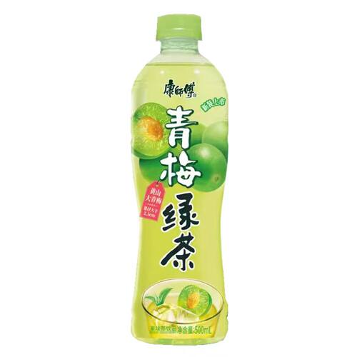 康师傅青梅绿茶500mlx15瓶装整箱果饮料饮品冰红茶绿茶茉莉柚茶