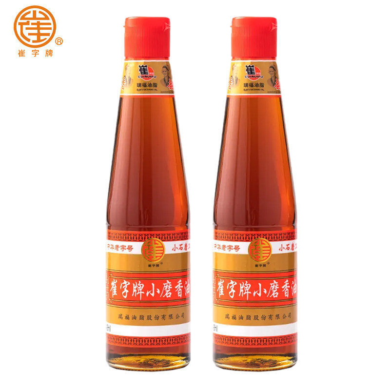 崔字牌小磨香油 448ml 218ml 火锅调料蘸料中华老字号特产,粮油调味/速食/干货/烘焙,香油,淘宝优惠券,粉丝福利购,淘宝优惠卷