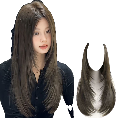 假发高层次内扣接发片女送运费险