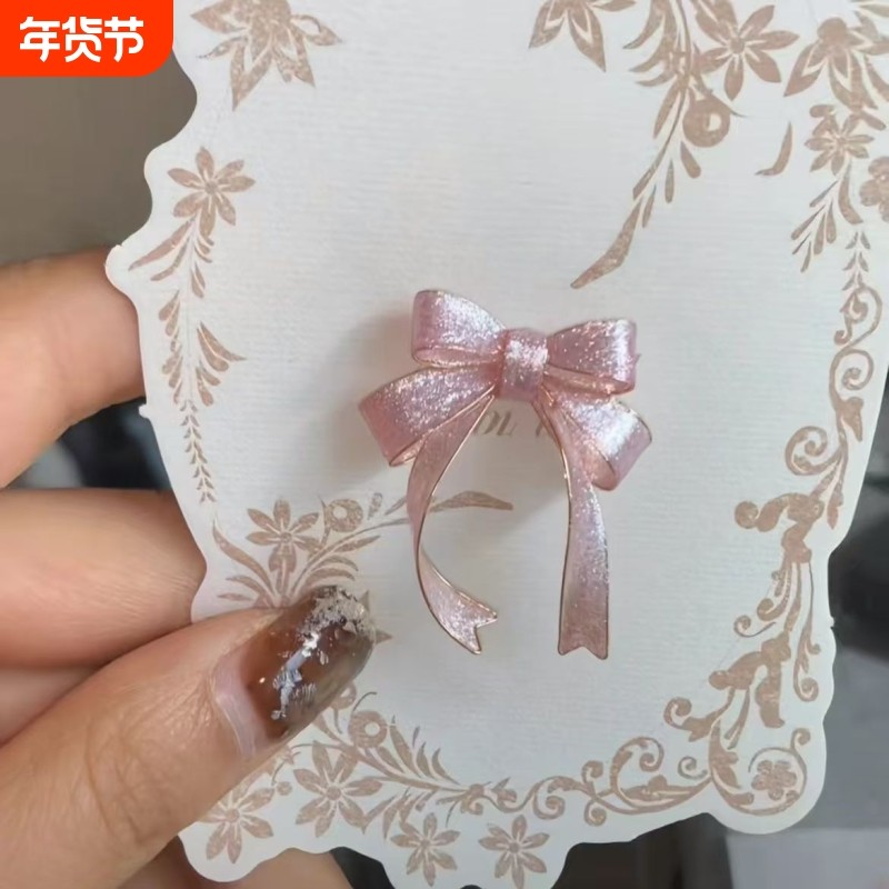 在逃公主~奶油粉色滴油蝴蝶结耳钉个性夸张立体耳环简约气质耳饰,饰品/流行首饰/时尚饰品新,耳环,淘宝优惠券,粉丝福利购,淘宝优惠卷