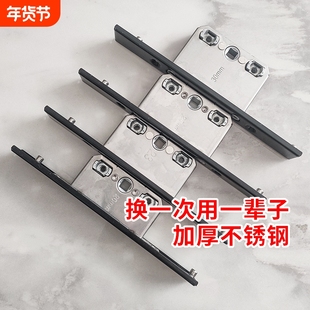 不锈钢铝合金锁芯断桥铝门窗锁盒系统窗纱窗锁盒门窗锁扣配件五金