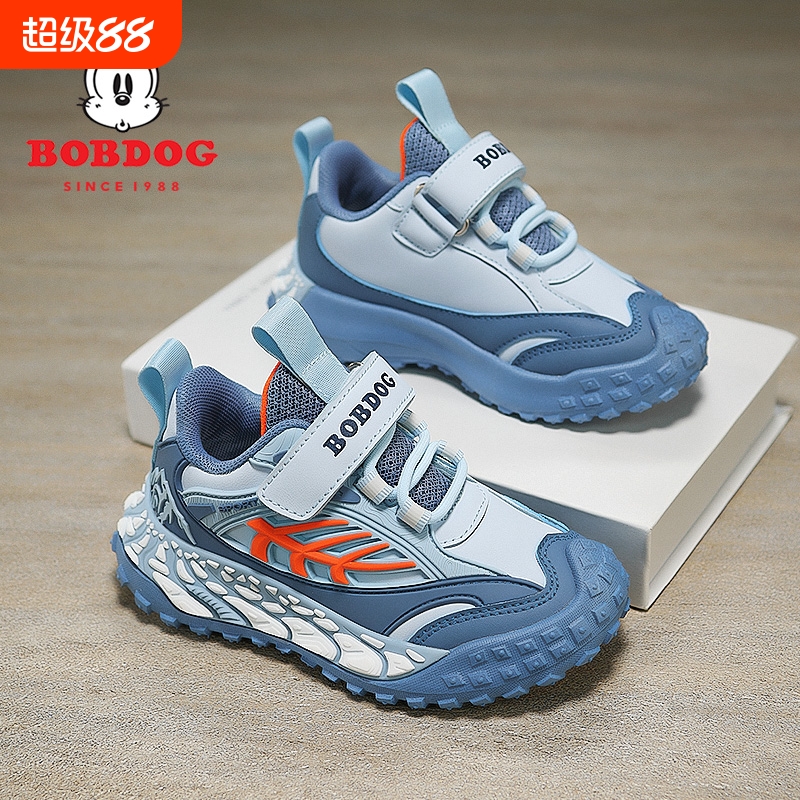 巴布豆男童鞋子2025春秋季新款