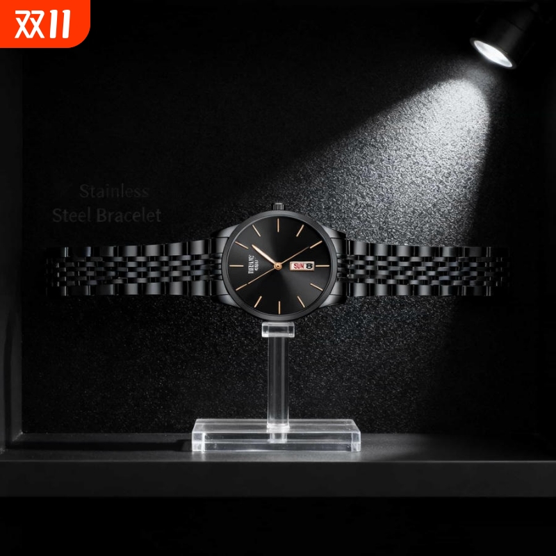 全自动名牌手表男士非机械表学生潮流镂空全自动十大防水男款正品