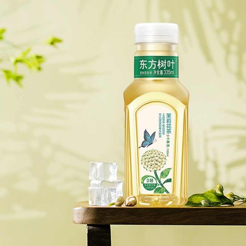 农夫山泉东方树叶茉莉花茶335ml*6瓶口袋装无糖茶乌龙茶饮料0卡糖