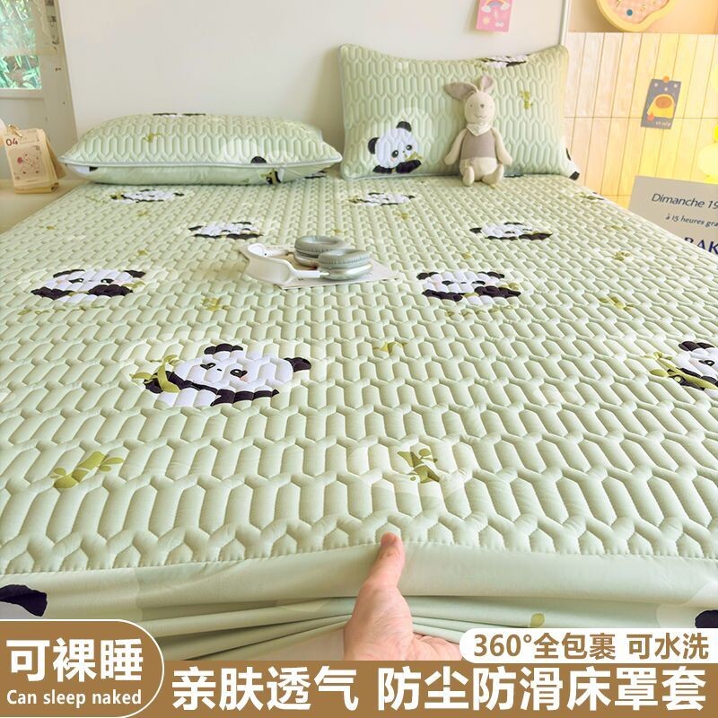 四季通用夹棉床笠新款全包
