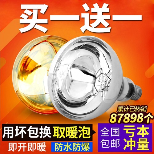 【买1送1】浴霸灯泡【用坏包换】