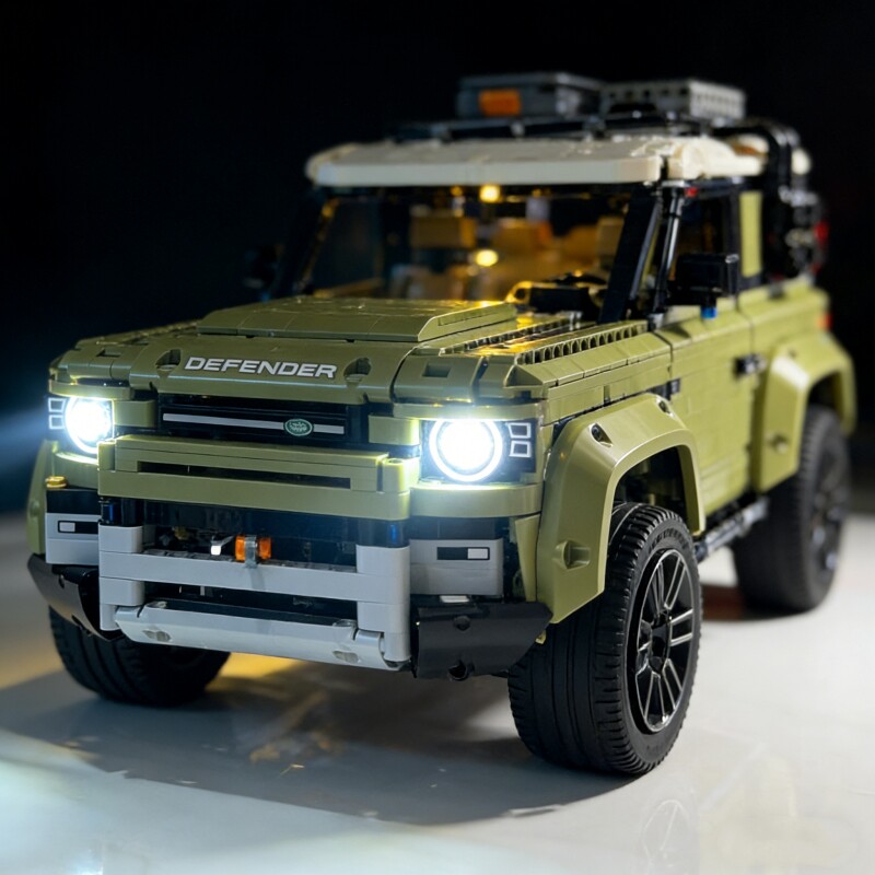 2026新款兼容乐高路虎卫士积木遥控汽车模型机械组拼装男女孩玩具