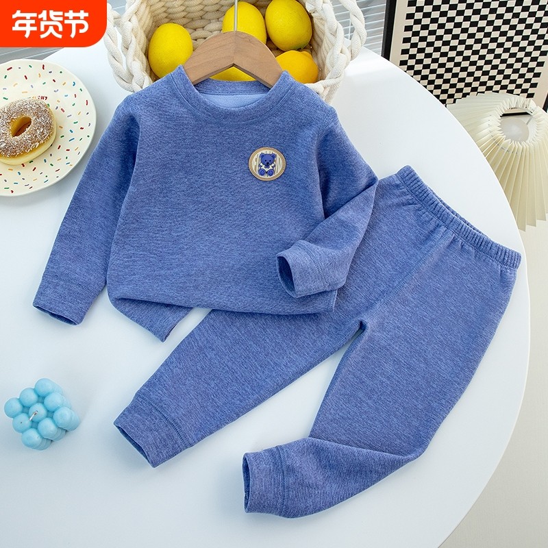 新款秋冬童装睡衣宝宝秋衣秋裤打底保暖衣男童女童家居服套装贴身,童装/婴儿装/亲子装,家居服套装,淘宝优惠券,粉丝福利购,淘宝优惠卷