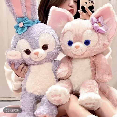 星黛露玩偶娃娃毛绒玩具兔子玲娜公仔贝儿小狐狸睡觉抱枕女生礼物