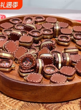 牛皮药泥擦擦扎基拉姆前世今生配件手工diy配饰挂件饰品文玩厂家