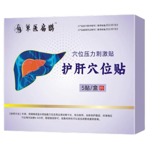 草医扁鹊塑医师护肝贴肝火旺盛湿气重除口苦口臭去肝火心火旺正品