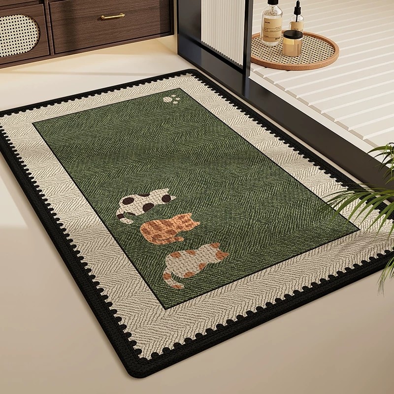 亚麻入户门地垫2025进门玄关脚垫室内门垫大门口家用免洗地毯防滑,居家布艺,入户地垫,淘宝优惠券,粉丝福利购,淘宝优惠卷