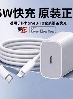 次日达30W官方苹果iphone18原装充电器头17pro数据线15/16/13/12插头14手机plus专用xr快充PD套装max耳机