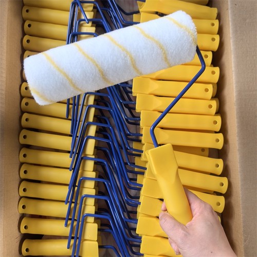 9寸乳胶漆无死角滚筒刷中毛细毛油漆刷装修刷墙神器刷漆工具涂料