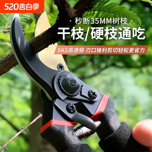 修枝剪德国工艺剪枝如泥园艺剪刀