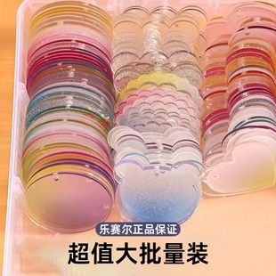 咕卡贴纸套装 饰贴喜欢随心配 咕咔可爱小圆盘手帐估卡材料收纳盒姑卡孤卡儿童女孩玩具骨卡女生古卡盘沽盘装