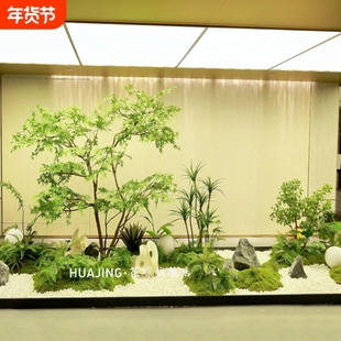 大型仿真绿枫树鸡爪槭假树枫叶树室内楼梯下橱窗日式造景装饰绿植