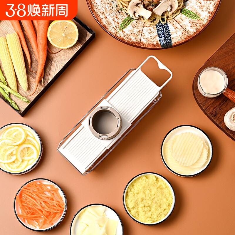 迷你家用切菜器土豆丝擦丝器厂家直发护手黄瓜萝卜刨丝器厨房工具