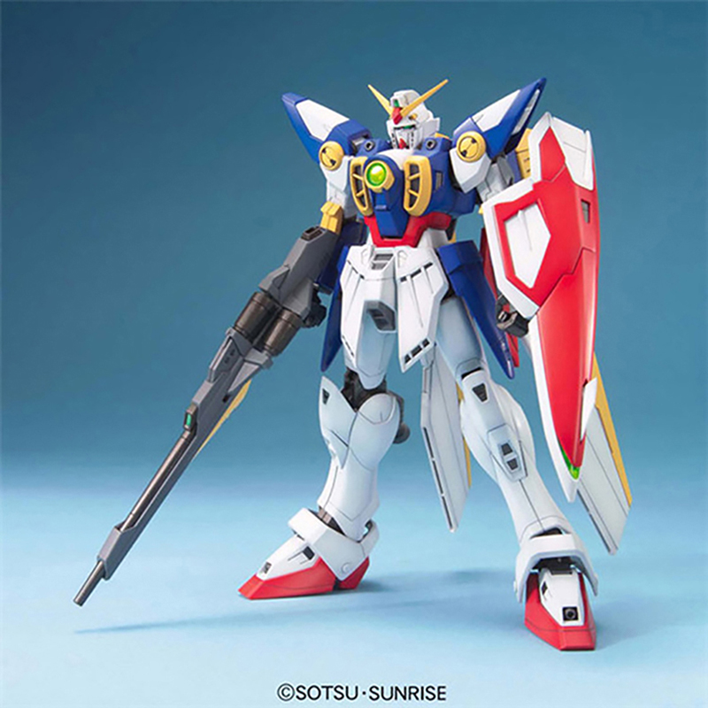 BANDAI万代 MG 1/100 WING GUNDAM飞翼高达 拼装玩具模型正版现货