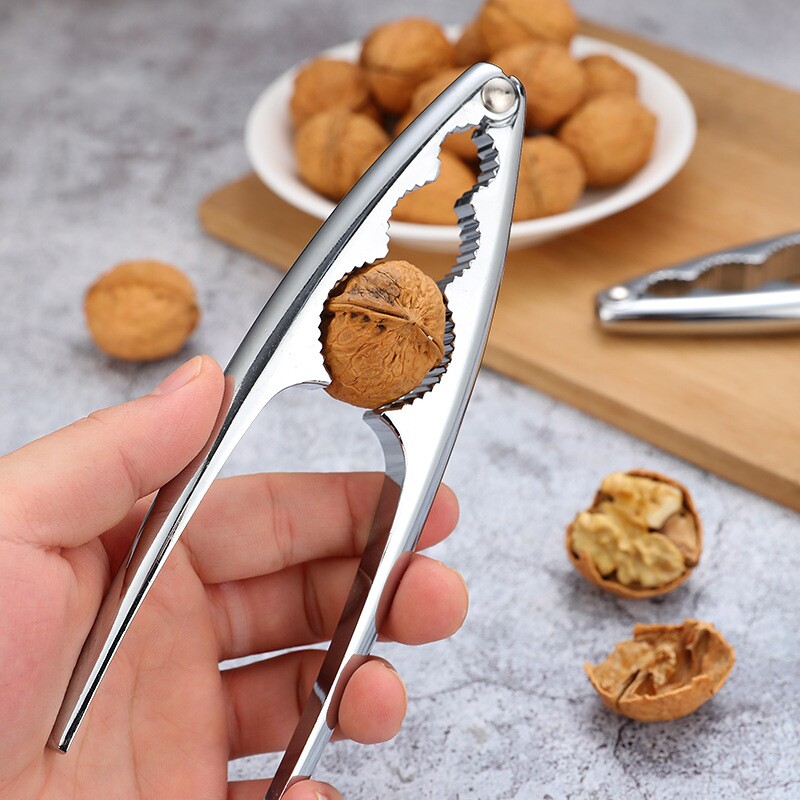 多功能核桃夹子核桃夹坚果钳胡桃夹子大小核桃夹松子夹吃坚果工具