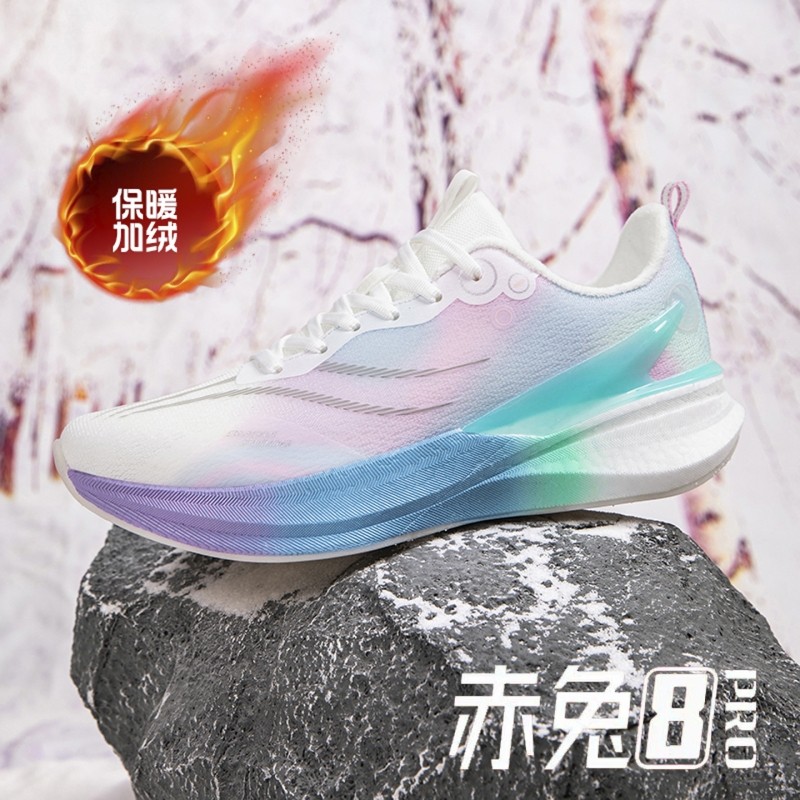 秋冬款&shy;&shy;&shy;赤丨兔8pro棉花糖跑鞋加绒保暖儿童运动鞋男学生跑步鞋