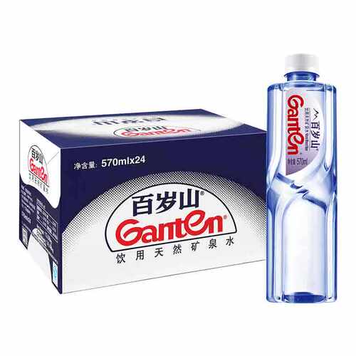 百岁山饮用天然矿泉水570ml*24瓶